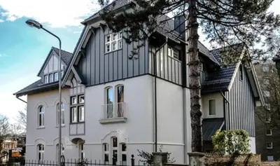 Das Gebäude in dem sich das Bed & Breakfast befindet