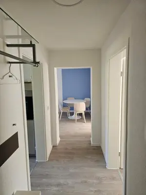 Grundriss der Unterkunft Helle und ruhige Ferienwohnung im Ruhrgebiet mit Balkon und Garten