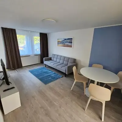 Helle und ruhige Ferienwohnung im Ruhrgebiet mit Balkon und Garten