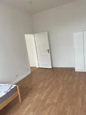 Ein Bett oder Betten in einem Zimmer der Unterkunft ES-Unterkunft Dinslaken