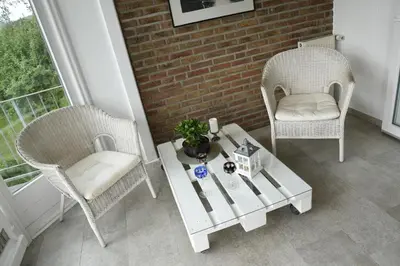 Ein Balkon oder eine Terrasse in der Unterkunft JuPa Homes