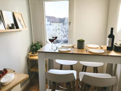 Grundriss der Unterkunft NEU Life&Work 2-4-Betten mit Stehschreibtisch am Uni-Klinikum