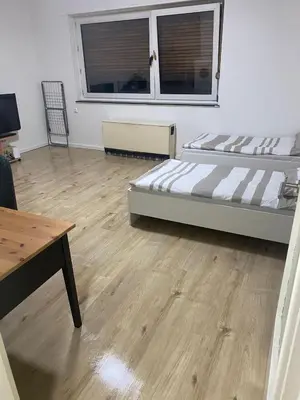 Ein Bett oder Betten in einem Zimmer der Unterkunft Speedstay - Essen Apartment