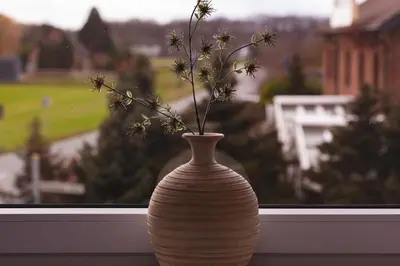 Ein Garten an der Unterkunft Hotel Omega