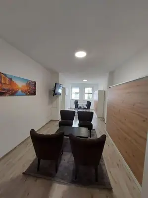 TV/Unterhaltungsangebot in der Unterkunft Schöne helle 50qm Suite mit großer Küche