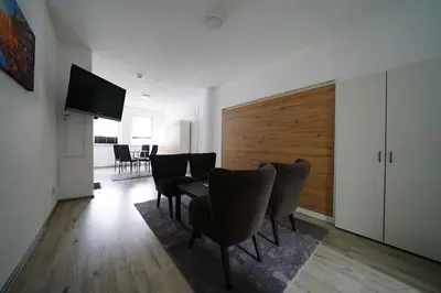 TV/Unterhaltungsangebot in der Unterkunft Schöne helle 50qm Suite mit großer Küche