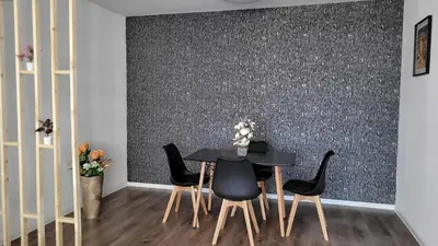 Grundriss der Unterkunft 2-Zimmer 4 Person, Balkon, Parkplatz
