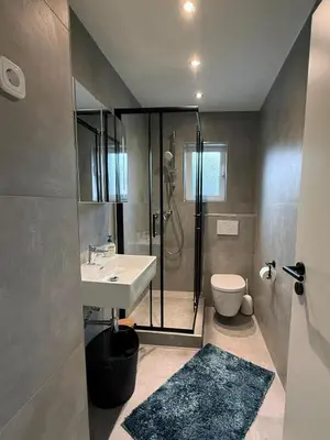 Ein Badezimmer in der Unterkunft Hammer Apartment