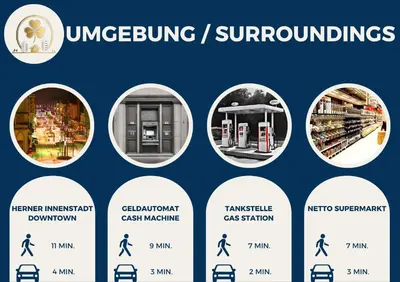 Ein Zertifikat, Auszeichnung, Logo oder anderes Dokument, das in der Unterkunft RtR Apartment Herne - Für 1 Person - Voll ausgestattet - Zentrum - Parken - Smart TV - WIFI - Modern ausgestellt ist