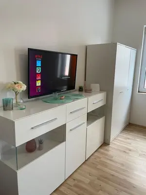 TV/Unterhaltungsangebot in der Unterkunft Gemütliches City Apartment