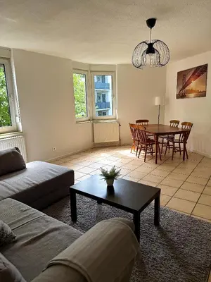 Ein Sitzbereich in der Unterkunft Spacious 3-Bed Apartment WiFi, Netflix, Self Check-in