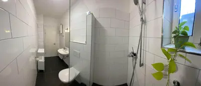 Ein Badezimmer in der Unterkunft Monteursunterkunft Mühlenstraße 46, Recklinghausen