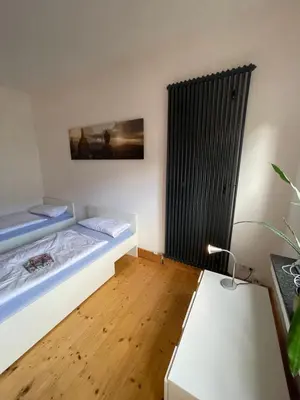 Ein Bett oder Betten in einem Zimmer der Unterkunft Monteursunterkunft Mühlenstraße 46, Recklinghausen