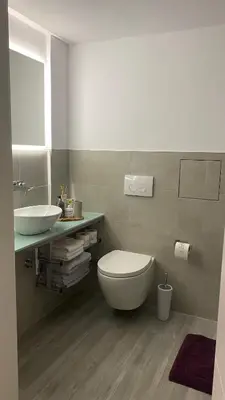 Ein Badezimmer in der Unterkunft Wohnkomfort im Ruhrpott