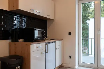Küche/Küchenzeile in der Unterkunft Business Apartment 5 Essen