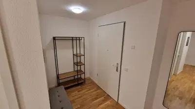 Grundriss der Unterkunft Moderne, barrierefreie Wohnung im Herzen der Stadt mit Parkplatz, WLAN und TV - Marta