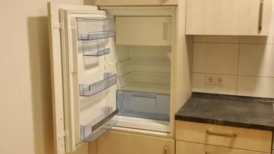 Küche/Küchenzeile in der Unterkunft Moderne, barrierefreie Wohnung im Herzen der Stadt mit Parkplatz, WLAN und TV - Marta