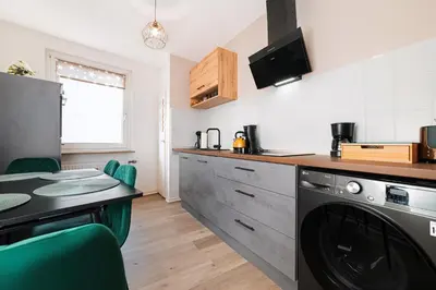 Küche/Küchenzeile in der Unterkunft Smart Home - Bochum - Perfect for 6 Guests! Central - Netflix - Free Parking Zone