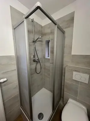 Ein Badezimmer in der Unterkunft Moderne Ferienwohnung