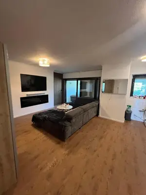 Ein Bett oder Betten in einem Zimmer der Unterkunft Schöne unterkunft
