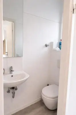 Ein Badezimmer in der Unterkunft Monteurwohnungen Essen Kudox Living