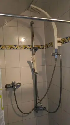Ein Badezimmer in der Unterkunft Ferienwohnung Heiligenhaus-powered by Çelik