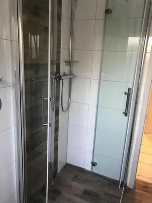 Ein Badezimmer in der Unterkunft Willkommen bei Iva