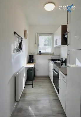 Küche/Küchenzeile in der Unterkunft BEGE APARTMENTS Company Base