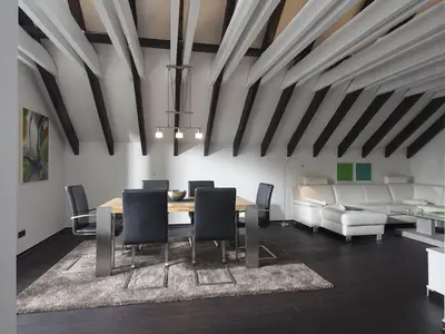 Ein Sitzbereich in der Unterkunft WK Suite Comfortable holiday residence