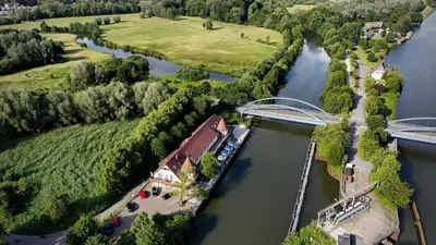Naturlandschaft in der Nähe des Hotels