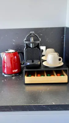 Kaffee-/Teezubehör in der Unterkunft Zentral & Modern nähe Düsseldorf und Köln