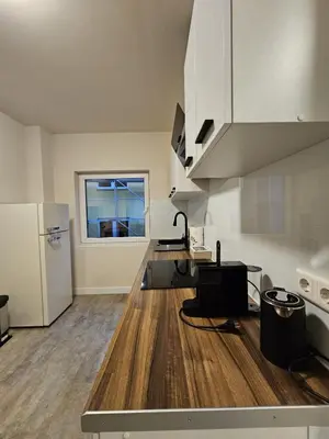 Küche/Küchenzeile in der Unterkunft Modern townhouse in Wuppertal