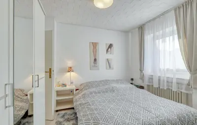 Ein Bett oder Betten in einem Zimmer der Unterkunft Lovely Apartment In Hagen With Wifi