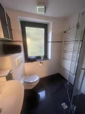 Ein Badezimmer in der Unterkunft FeWo-Ruhr