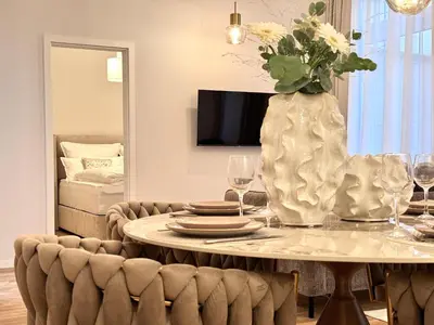 TV/Unterhaltungsangebot in der Unterkunft Gemütliches Design Apartment in Do-Zentrum