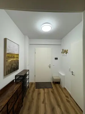 Ein Bett oder Betten in einem Zimmer der Unterkunft Zeitperlewohnen Mocca