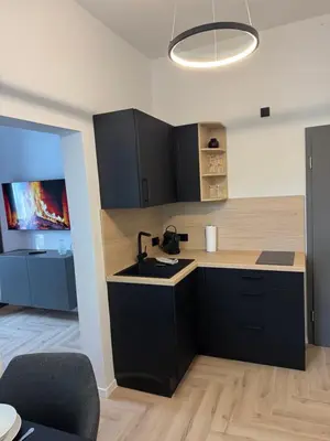 Küche/Küchenzeile in der Unterkunft Apartment 