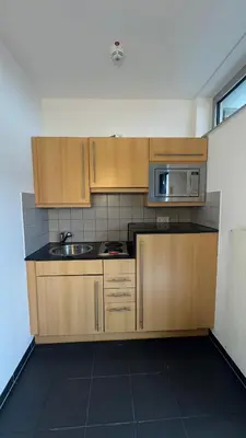 Küche/Küchenzeile in der Unterkunft acom Apartments Essen