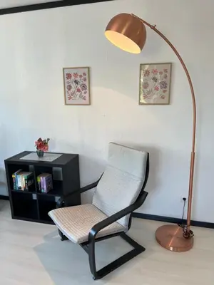 Ein Sitzbereich in der Unterkunft Kleine 1-Zimmer Unterkunft