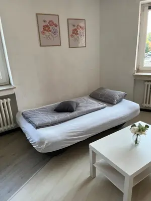 Ein Bett oder Betten in einem Zimmer der Unterkunft Kleine 1-Zimmer Unterkunft