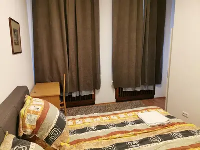 Ein Bett oder Betten in einem Zimmer der Unterkunft 1-Zimmer Wohnung