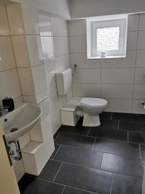 Ein Badezimmer in der Unterkunft 1-Zimmer Wohnung