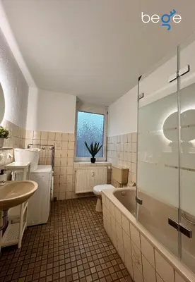 Ein Badezimmer in der Unterkunft BEGE APARTMENTS Corporate Corner