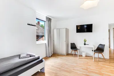 TV/Unterhaltungsangebot in der Unterkunft BEGE APARTMENTS Corporate Corner