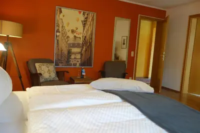 Ein Bett oder Betten in einem Zimmer der Unterkunft Hotel & Restaurant Venner Moor