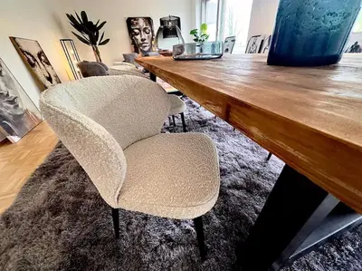 Ein Sitzbereich in der Unterkunft Schönster Rheinblick Messe Parken Luxus 10 Person