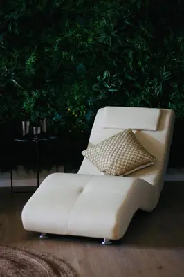 Ein Sitzbereich in der Unterkunft WellTime PrivateSpa