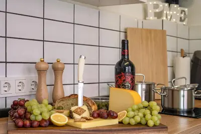 Grundriss der Unterkunft Noble Supreme Suite 80m2 Kamin & Designküche - zentrumsnah Essen