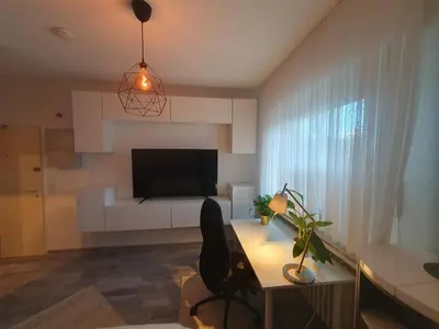 TV/Unterhaltungsangebot in der Unterkunft Apartment Duisburg North