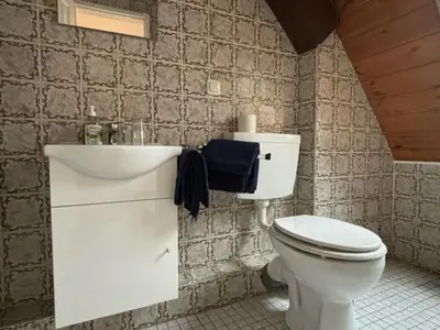 Ein Badezimmer in der Unterkunft Monteur-Apartments mitten im Ruhrgebiet - Bochum